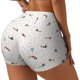 thumbnail image 1 of Fotbe Dachshund Dog Puppy Shorts Sin Costuras – Shorts Deportivos de Cintura Alta para Mujer, Elásticos para Gimnasio, Yoga, Running o Ciclismo-Large, 1 of 8
