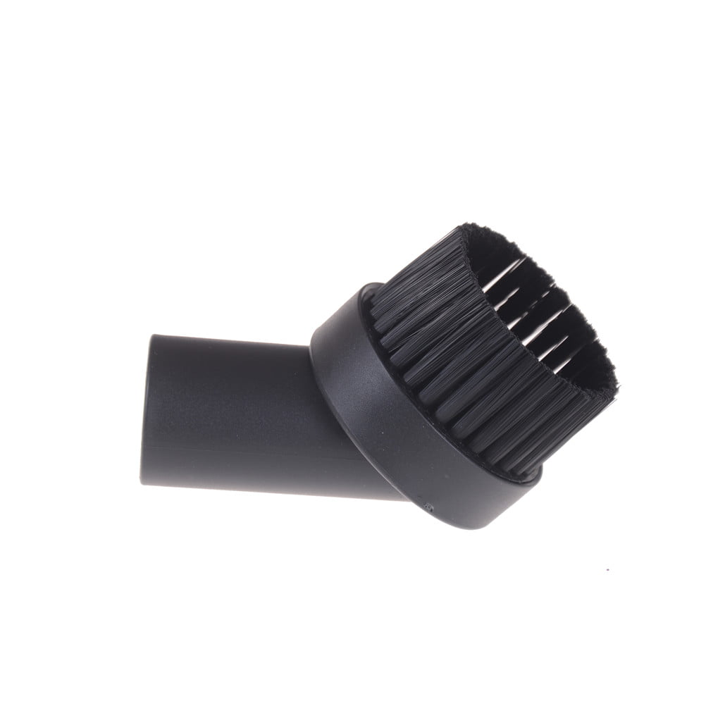 1x Round Vacuum Cleaner Brush Head Dusting Crevice Dust Collector 32mm Black Hot