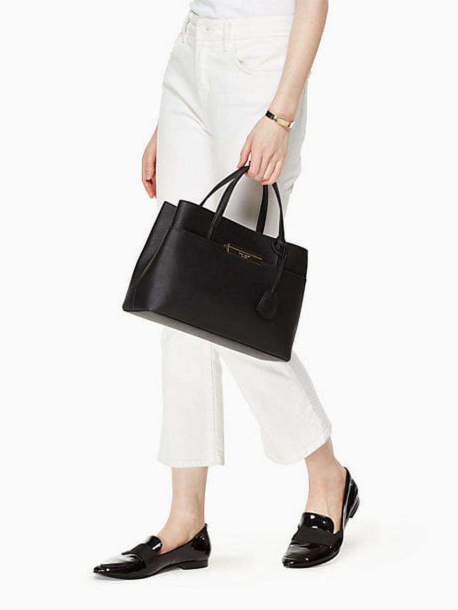 Kate Spade New York Maiden Way Saffiano Zuri Purse for Women - Black