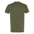 thumbnail image 2 of Next Level - Unisex Sueded T-Shirt - 6410 - Military Green - Size: 2XL Retired, 2 of 4