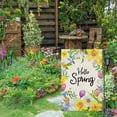 thumbnail image 3 of Hello Spring Flower Garden Flag 12x18 Inch Double Sided for Outside, Floral Welcome Spring Flag Seasonal Yard Outdoor Decoration, 3 of 6