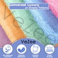 thumbnail image 2 of VeZee Home Style Essential 100% Cotton Assorted Wash Cloths, 12x12 in, 30 Pieces, 2 of 6