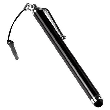 Insten Black Touch Screen Stylus Pen for iPhone 6 6+ 6S 7 7+ 8+ Plus 8 X SE 5 5S iPad Mini Air Pro Samsung Galaxy Tab S9 S8 S7 S6 S5 S4 Note 8 5 LG Aristo K8v K7 K20 Stylo 3 Tribute HD Huawei P9 P10
