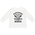 thumbnail image 3 of Inktastic Handpicked for Earth By My Grandma in Heaven Angel Wings Boys or Girls Long Sleeve Toddler T-Shirt, 3 of 5