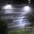 thumbnail image 3 of Lámpara de pared LED solar Control de luz 3 modos Lámpara de jardín impermeable Iluminación exterior (2 piezas) NikouMX Muebles, 3 of 8