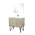 thumbnail image 3 of Rustic Acacia Bathroom Vanity | Fitted with Monte Stainless Steel Chrome Faucet and 28 in. Mirror | Durable and Functional, 3 of 4