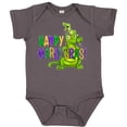 thumbnail image 3 of Inktastic Happy Mardi Gras Big and Little Alligators with Beads Boys or Girls Baby Bodysuit, 3 of 5