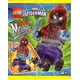 thumbnail image 3 of LEGO Superheroes Spider-Man: Miles Morales Minifigure with Skateboard, Web Blasts and Cape LEGO -, 3 of 6