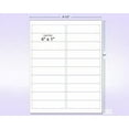 thumbnail image 2 of Laser / Ink Jet White Labels 4" x 1" - 20 Per Page  500 Labels, 2 of 7