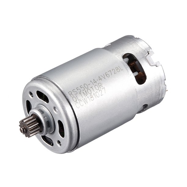 Motor de engranaje eléctrico DC14.4V 20000RPM de 12 dientes para destornillador inalámbrico