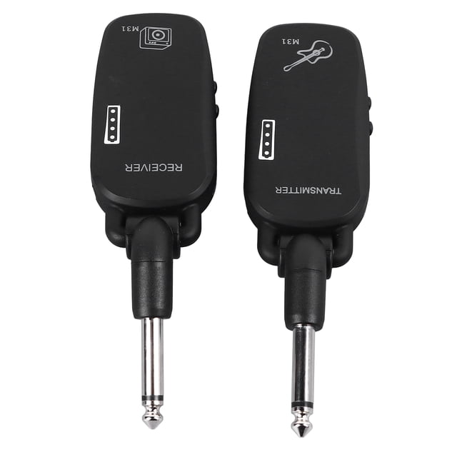 Receptor Transmisor De Guitarra Eléctrica, Receptor Transmisor De Guitarra Inalámbrico Fuerte Compatibilidad Transmisión De Audio Estable Universal Para Bajo