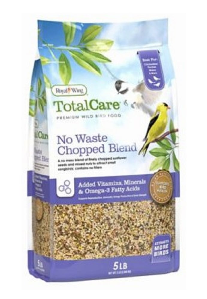 Royal Wing 13860 Total Care 5 Pounds No Waste Chopped Blend Wild Bird
