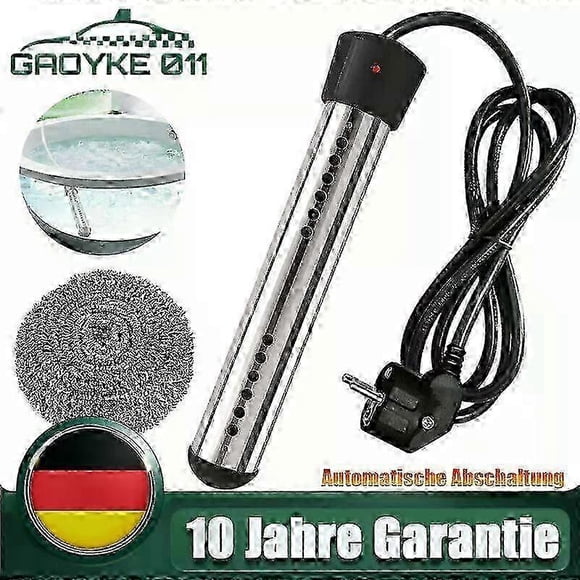 3000W Poolheizung Tauchsieder Elektrischer Badewanne Warmwasserbereiter Heizung SZRH A-V