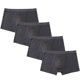 thumbnail image 1 of 4 unids/lote de calzoncillos para hombre, calzoncillos para hombre, calzoncillos tipo bóxer, calzoncillos para hombre, calzoncillos con agujeros de bambú, talla grande 5XL6XL7XL Tan Jianjun unisex, 1 of 2