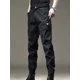thumbnail image 4 of Pantalones de trabajo para hombre, pantalones cargo para hombre, pantalones de otoño, gris, corte regular, holgados, talla grande, moda, nailon, licra, ropa nueva, 4 of 5
