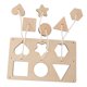 thumbnail image 5 of Rompecabeza de forma de madera, desarrollo de la forma de desarrollo sensorial cerebro del tablero de acertijos para la educación en el hogar para el aula, 5 of 7