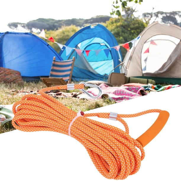 Polyester Clothes Drying Rope, Quick Dry High Strength Tent Rope, Fixing  Tents For Home Outdoor Survival Daily Furniture 10M Orange