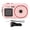 Sakura Color, variant on YAHHU 72MP Dual Screen Digital Camera 2.5K Video 16X Zoom Portable Vlogging Camera with MP3, White