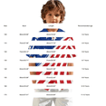 thumbnail image 4 of EnJoCho USA Flag Shirt Kids 4th of July Button Down Shirts Girls Boys Patriotic Short Sleeve Independence Day Tee Tops 5-14T Baby 250th Anniversary USA Outfits, 4 of 6