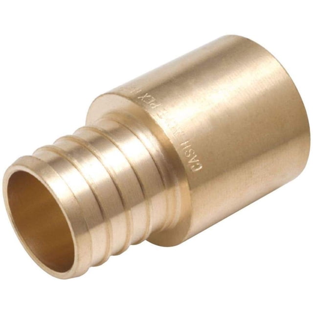 Adaptador de sudor macho MNPT de latón SharkBite de 1 pulgada