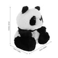 thumbnail image 2 of WEUVEB Plush Panda Car Tissue Holder with Hanging Hook, Soft Cute Animal Design, Multi-Color Car Interior Accessory, 2 of 6