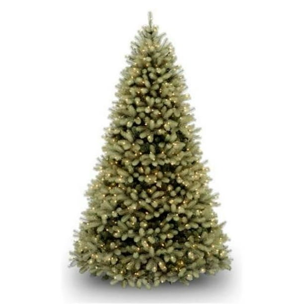 National Tree PreLit 71/2' FeelReal Downswept Douglas Blue Fir