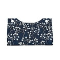 thumbnail image 4 of Lsque Cherry Blossoms on Navy Background Printed Long Tissue Box Cover Holder, Facial Paper Organizer Dispenser,Triangle with Bottom Belt, PVC Leather Decorative Organizer, 4 of 9