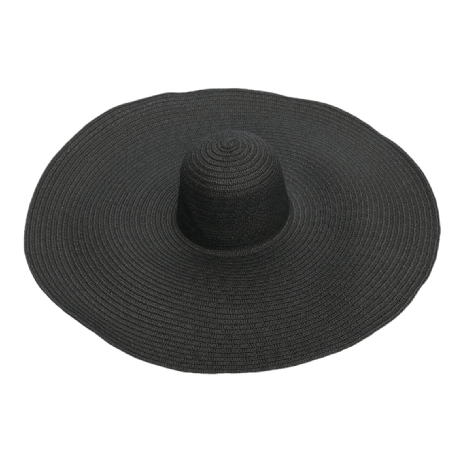 Formation Wide Brim Black Hat - Walmart.com