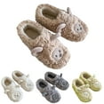 thumbnail image 5 of Up to 65 off!Lolmot Animal Slippers for Women Men Cute Cartoon Animal Fuzzy Slippers,Soft Sole Lamb Home Shoes,Plush Warm Winter Indoor House Slippers, 5 of 5