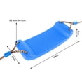 thumbnail image 4 of verlacod Plastic Swing Seat with Adjustable Rope Swing for Children Adults Swing Set -Outdoor Indoor Tree Backyard Playground-Blue, 4 of 7