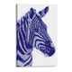 thumbnail image 1 of Cuadro decorativo - Cebra Morada, Hue Art 100x150 Canvas Lab Animales, Cebras, Colorido, Ilustraciones, Niños, Naturaleza, Animales y naturaleza, 1 of 2