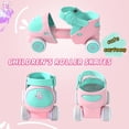 thumbnail image 4 of Patines de ruedas Mpoutik para niños, ajustables, cuádruples, rosas, 4 of 7