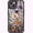 Marbled Floral Veins, variant on for iPhone 12 Case Cute, Aesthetic Floral Hard Shell, Compatible with Magsafe, Trendy Unique Cool Retro Western Coquette Protective Slim Phone Cover for Women Girls, Pink Roses
