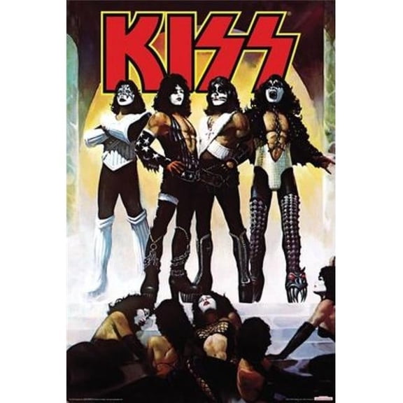 Posterazzi Kiss - Love Gun Poster Print - 24 x 36 in.