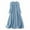 #042-Light Blue, variant on Roncen Plus Size Women’s Crinkle Textured Midi Dress, V-Neck Long Sleeve Button Front Dress with A-Line Skirt