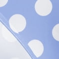thumbnail image 6 of Elainilye Fashion Womens Casual Dresses Court Contrast High Collar Polka Dotted Large Dress Formal Dress,Blue, 6 of 6