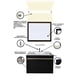 thumbnail image 5 of Gabinete De Baño Con Lavabo VINVENT Con Espejo Y Lampara, 5 of 7
