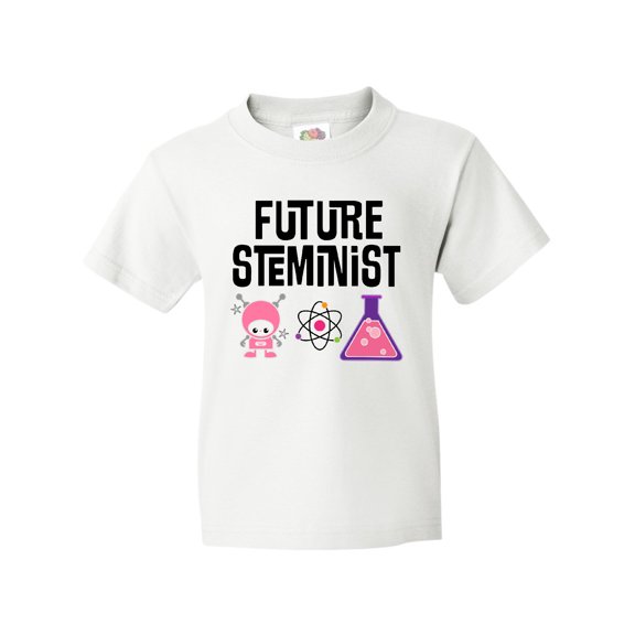 Inktastic Science Gift Future STEMinist Scientist for Girls Youth T-Shirt