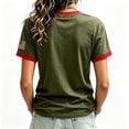 thumbnail image 3 of ZCNKMX Women's Never Forget 911 Memorial T Shirt We Will Never Forget 9/11 Tee American Flag Patriotic Crewneck Shirt Army Green XXXL, 3 of 7