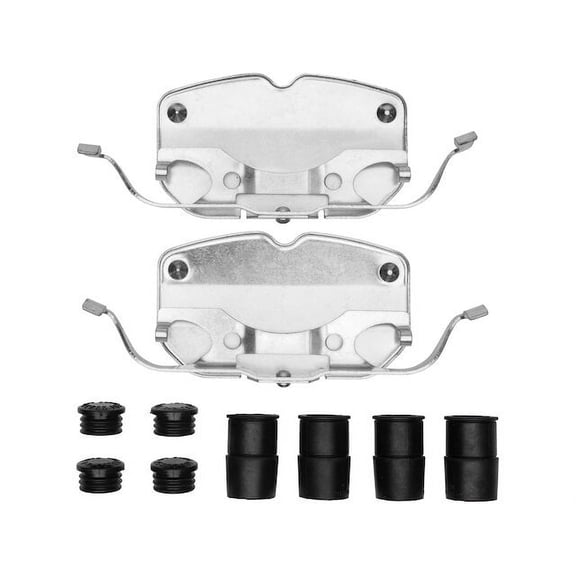 Front Brake Hardware Kit - Compatible with 2008 - 2019 BMW X6 xDrive50i 2009 2010 2011 2012 2013 2014 2015 2016 2017 2018