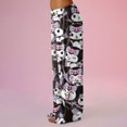 thumbnail image 5 of Hello Kitty Pj Pants Women Flannel Pajamas Women Anime Hello Cat Flannel Sleep Pants Cartoon Pajamas Pants for Women Print Flannel Pajamas Pants Cute Fuzzy Pajamas Pants, 5 of 5
