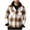 Gold, variant on Mens Flannel Jacket Plaid Sherpa Fleece Lined Hoodies Button Down Long Sleeve Shirt Jackets Winter Outdoor Warm Coats with Pockets