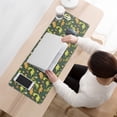 thumbnail image 3 of Long Mouse Pads for Desk,DarkGreen Cartoon Dinosaurs Eggs Pattern Desk Mats on Top Of Desks, Desk Mouse Pad Extra Large with 3mm Non-Slip Base and Stitched Edge for Gaming,Office,Work,Home 31.5"x11.8", 3 of 6