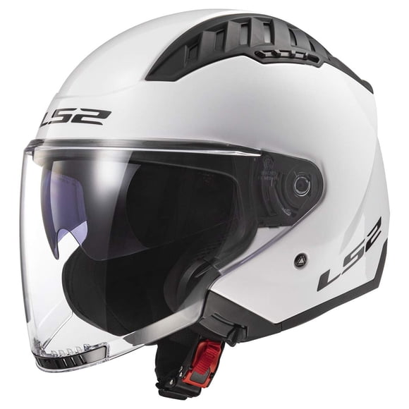 Casco Abierto LS2 Helmets Copter (Blanco Brillante - Extra Grande)