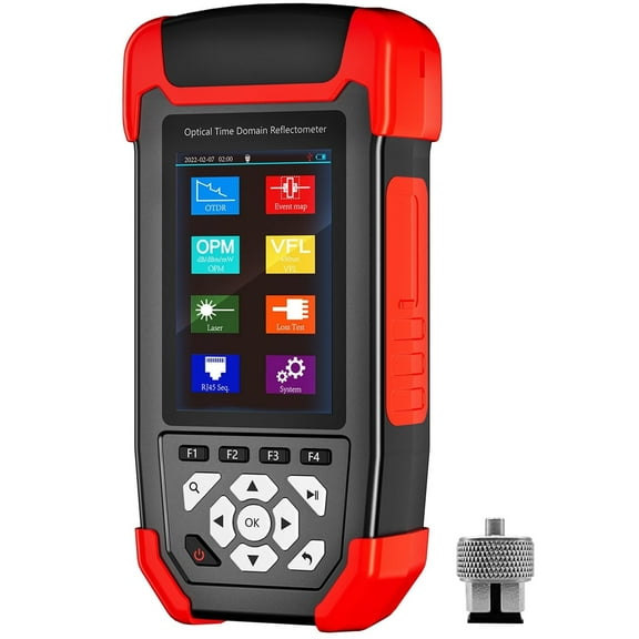 NOYAFA NF-981 OTDR Fiber Optic Tester, Multi-Function Optical Time Domain Reflectometer with OPM/OLS/RJ45 Test, Event Map, VFL, 10m-60Km Range, Compatible with SC/FC/ST/APC Adapters