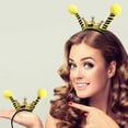 thumbnail image 5 of Props ABee Festival Small Animals Antennae Headwear Hair Band Performance Accessories for Designs, 5 of 5