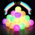 thumbnail image 1 of Slime Balls MOSHRERUHUA, 24 unidades, juguete suave que brilla en la oscuridad, 1 of 7
