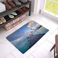 thumbnail image 3 of MKHERT Cool Footbridge Leading to The Jetty in Maldives Island Resort Doormat Rug Home Decor Floor Mat Bath Mat 23.6x15.7 inch, 3 of 3