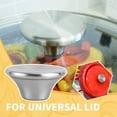 thumbnail image 4 of Oven Knob Stainless Steel Pot Pan Lid Cover Handle Replacement Kit' A39C, 4 of 5