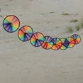 thumbnail image 2 of In the Breeze 2781 — String of Rainbow Spinner Wheels, Hanging Spinning Bunting Decoration, 2 of 2